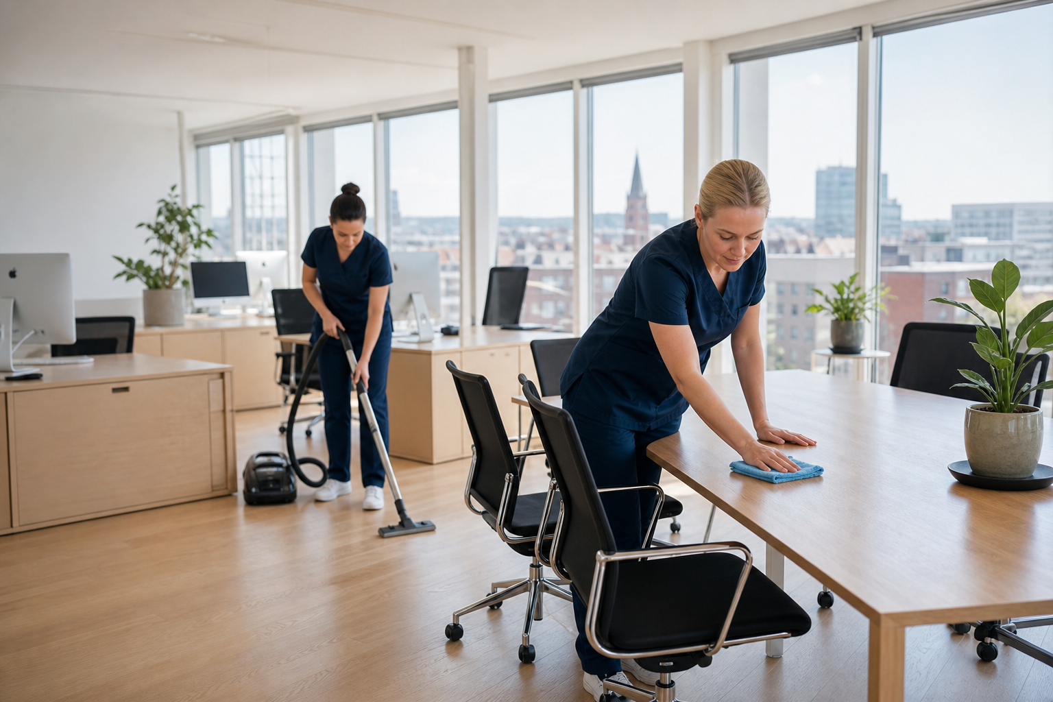 Professionel kontorrengøring i Aarhus